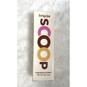 The Beauty Spy Triple Scoop Hydrating Lip Balm Stocking Stuffer Brand New NIB
